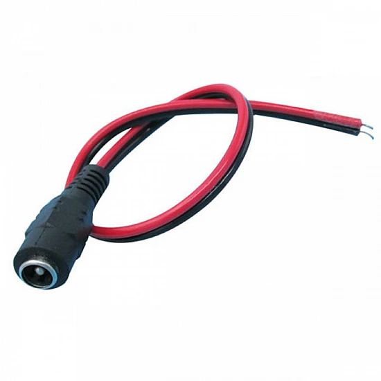 DC Jack Female Barrel Connector with Cable DC Jack Female Barrel Connector with Cable