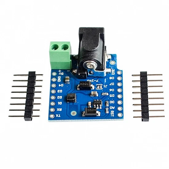 DC Power Shield V1.1.0 for WEMOS D1 mini DC Power Shield V1.1.0 for WEMOS D1 mini