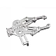 DIY 3DOF 3-Axis Metal Robot Mechanical Arm with Gripper Clamp Kit DIY 3DOF 3-Axis Metal Robot Mechanical Arm with Gripper Clamp Kit
