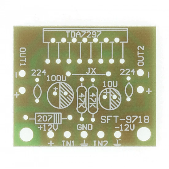 DIY TDA7297 Power Amplifier Board DIY TDA7297 Power Amplifier Board