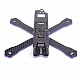 DIY X 220mm X-Type Carbon Fiber Frame with a touch of Purple Side Plate DIY X 220mm X-Type Carbon Fiber Frame with a touch of Purple Side Plate