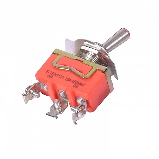 E-TEN1121 Orange 3pin 2 position Toggle Switch E-TEN1121 Orange 3pin 2 position Toggle Switch