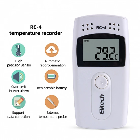 Elitech RC-4 Temperature Data Logger Elitech RC-4 Temperature Data Logger