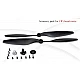 Emax 810kv MT2216 Brushless Motor with 1 pair 1045 Propeller Original - Multirotor Emax 810kv MT2216 Brushless Motor with 1 pair 1045 Propeller Original - Brushless Motor - Multirotor