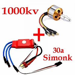 1000kv A2212 Brushless Motor with Simonk 30A ESC For RC Airplane / Quadcopter / Multirotor -  ImportDukan