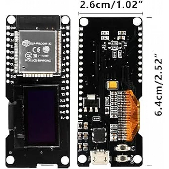 ESP32 OLED Module for WiFi and Bluetooth ESP32 OLED Module for WiFi and Bluetooth