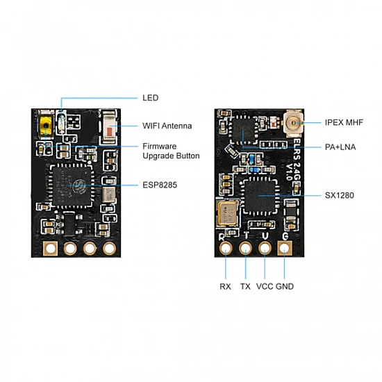 ExpressLRS 900RX 915MHZ ELRS Radio Nano Long Range Receiver ExpressLRS 900RX 915MHZ ELRS Radio Nano Long Range Receiver