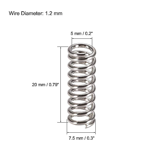 Extruder Compression Strong Spring for 3D Printer Bed Levelling Extruder Compression Strong Spring for 3D Printer Bed Levelling