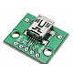 Female Micro USB Type-B to Dip Mini 5P Plug Adapter Board Female Micro USB Type-B to Dip Mini 5P Plug Adapter Board