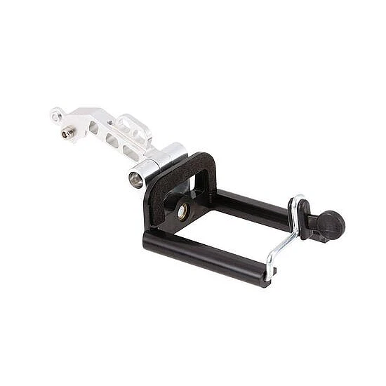 Flysky Fsi-6 Transmitter Silver Metal Phone Holder-Black Flysky Fsi-6 Transmitter Silver Metal Phone Holder-Black
