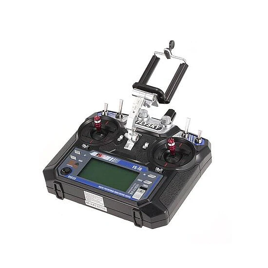 Flysky Fsi-6 Transmitter Silver Metal Phone Holder-Black Flysky Fsi-6 Transmitter Silver Metal Phone Holder-Black