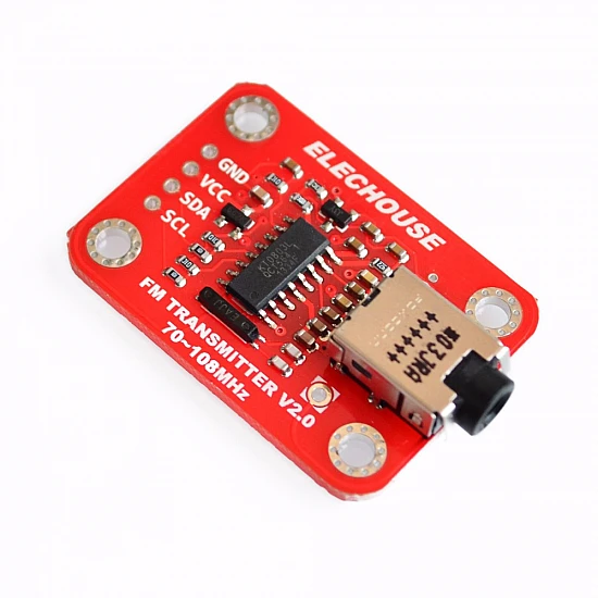 FM Transmitter V2.0 Digital FM Radio Module for Arduino FM Transmitter V2.0 Digital FM Radio Module for Arduino