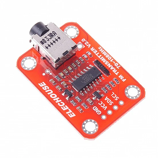 FM Transmitter V2.0 Digital FM Radio Module for Arduino FM Transmitter V2.0 Digital FM Radio Module for Arduino