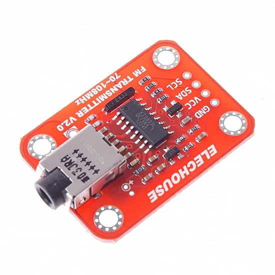 FM Transmitter V2.0 Digital FM Radio Module for Arduino FM Transmitter V2.0 Digital FM Radio Module for Arduino