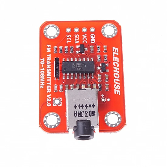 FM Transmitter V2.0 Digital FM Radio Module for Arduino FM Transmitter V2.0 Digital FM Radio Module for Arduino