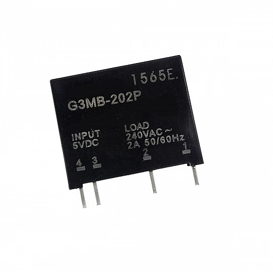 G3MB-202P 2A 5VDC 240VAC 4Pin Solid State Relay G3MB-202P 2A 5VDC 240VAC 4Pin Solid State Relay