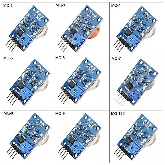 Gas Sensor Kit Includes 9 Gas Sensor Gas Sensor Kit Includes 9 Gas Sensor