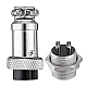 GX16 2-Pin Circular Aviation Socket Plug Male and Female Panel Connector GX16 2-Pin Circular Aviation Socket Plug Male and Female Panel Connector