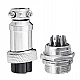 GX16 9-Pin Circular Aviation Socket Plug Male and Female Panel Connector GX16 9-Pin Circular Aviation Socket Plug Male and Female Panel Connector