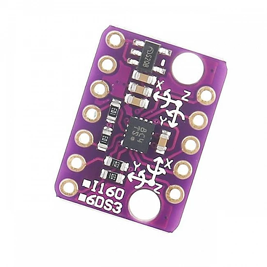 GY-BMI160 6DOF Angular Velocity Gyroscope Sensor IICSPI GY-BMI160 6DOF Angular Velocity Gyroscope Sensor IICSPI