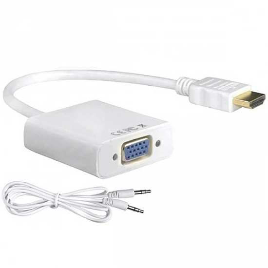 HDMI to VGA Converter Cable with Audio For Raspberry Pi HDMI to VGA Converter Cable with Audio For Raspberry Pi