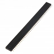 2.54mm Pitch Female Burg Strip 40 pin