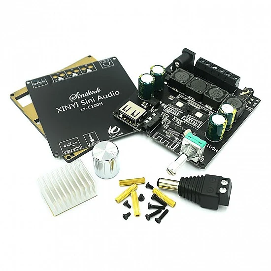 HIFI AUX TPA3116 XINYI Sini Audio 2*100W Digital Power Amplifier Board HIFI AUX TPA3116 XINYI Sini Audio 2*100W Digital Power Amplifier Board