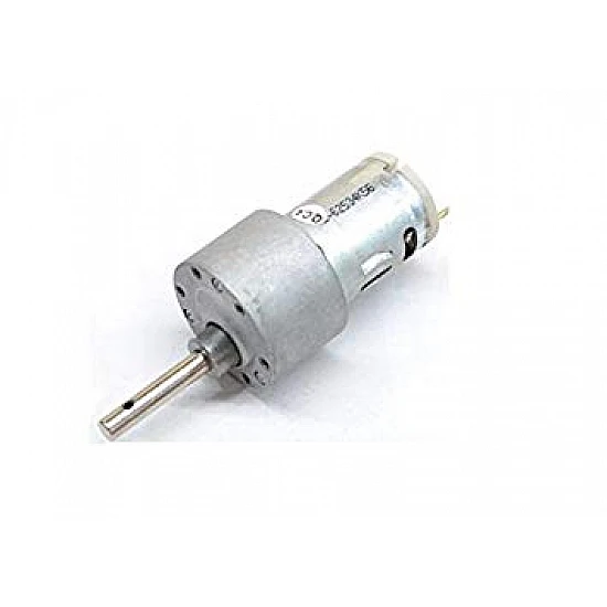 High Torque Side Shaft DC Metal Geared Motor -100RPM - Motor and Driver High Torque Side Shaft DC Metal Geared Motor -100RPM - DC Gear Motor - Motor and Driver