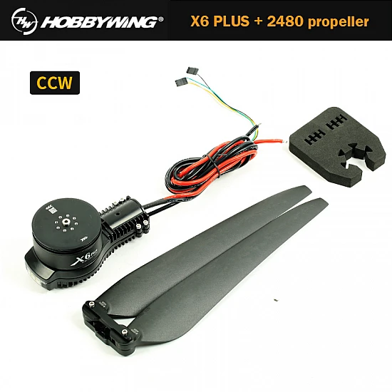 Hobbywing X6plus 150kv CCW Brushless motor combo Hobbywing X6plus 150kv CCW Brushless motor combo