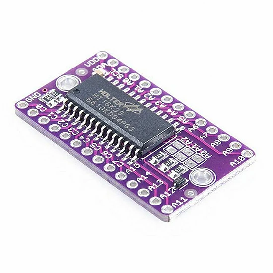 HT16K33 16X8 LED Dot Matrix Drive Control Breakout Module HT16K33 16X8 LED Dot Matrix Drive Control Breakout Module