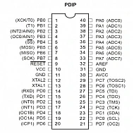 ATmega32  8 Bit ATMEL AVR Microcontroller