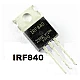 IRF840 N-channel 8A 500V Power MOSFET - Core Electronics IRF840 N-channel 8A 500V Power MOSFET - ICs - Integrated Circuits & Chips - Core Electronics