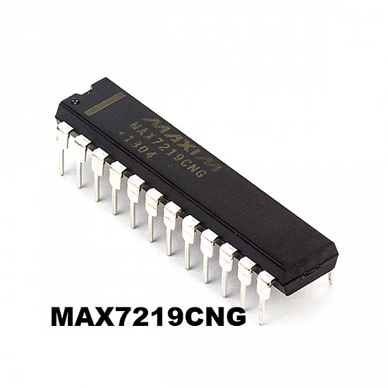 MAX7219CNG LED Display Driver (8-Digit) IC - Core Electronics MAX7219CNG LED Display Driver (8-Digit) IC - ICs - Integrated Circuits & Chips - Core Electronics
