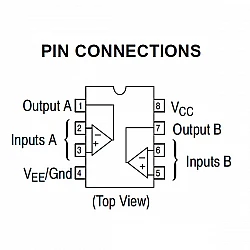 LM358 IC Low Power Dual Operational Amplifier Op Amp IC