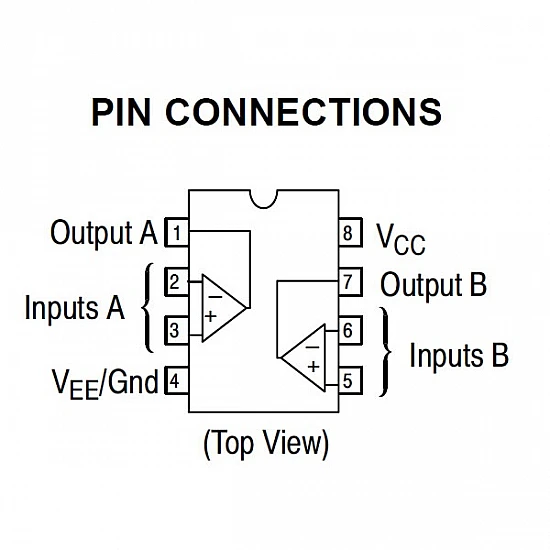LM358 IC Low Power Dual Operational Amplifier Op Amp IC - Arduino LM358 IC Low Power Dual Operational Amplifier Op Amp IC - Other - Arduino