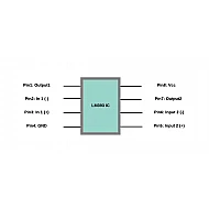 LM393 SOP8 SMD Low Power Low Offset Voltage Dual Comparator