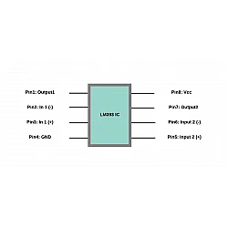 LM393 SOP8 SMD Low Power Low Offset Voltage Dual Comparator