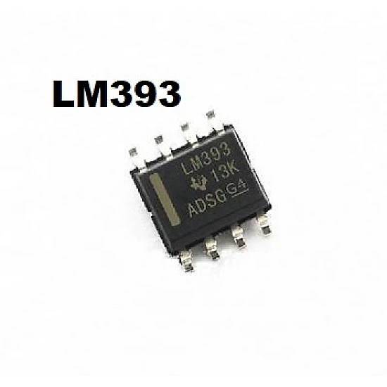LM393 SOP8 SMD Low Power Low Offset Voltage Dual Comparator - Core Electronics LM393 SOP8 SMD Low Power Low Offset Voltage Dual Comparator - ICs - Integrated Circuits & Chips - Core Electronics