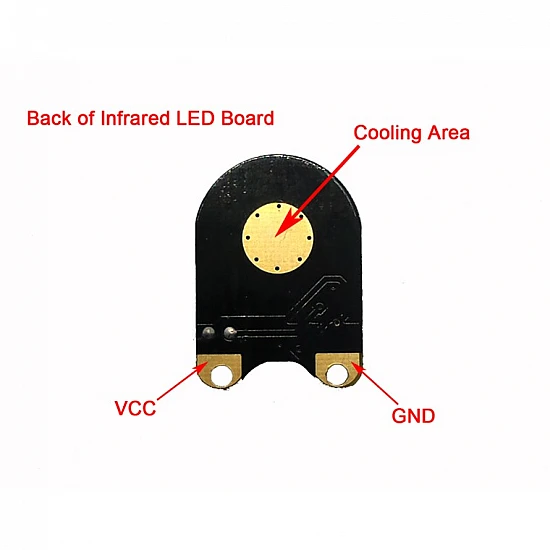 Night Vision Infrared LED 3W for Raspberry Pi Camera - Raspberry Pi Night Vision Infrared LED 3W for Raspberry Pi Camera - Raspberry Pi Accessories - Raspberry Pi