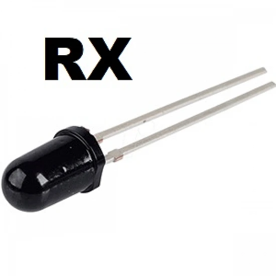 IR 5mm RX (Infrared Receiver 5mm) IR 5mm RX (Infrared Receiver 5mm)