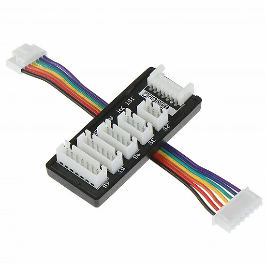 JST-XH Battery Charger Balance Board for 2S to 6S Packs JST-XH Battery Charger Balance Board for 2S to 6S Packs