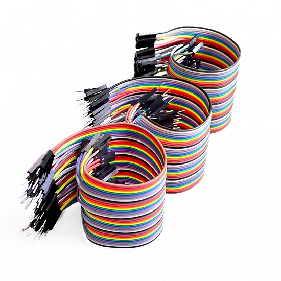 Combo of 3 type Jumper Cables | F-F | F-M | M-M - Arduino Combo of 3 type Jumper Cables | F-F | F-M | M-M - Other - Arduino
