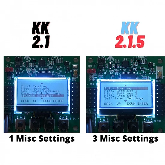 KK2.1.5 LCD Flight Controll Board for FPV Racing Drone - Multirotor KK2.1.5 LCD Flight Controll Board for FPV Racing Drone - Flight Controller - Multirotor