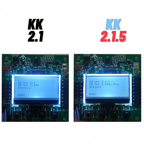 KK2.1.5 LCD Flight Controll Board for FPV Racing Drone - Multirotor KK2.1.5 LCD Flight Controll Board for FPV Racing Drone - Flight Controller - Multirotor