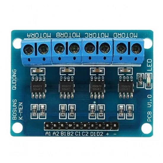 L9110S 4-Channel DC Motor Driver Broad L9110S 4-Channel DC Motor Driver Broad