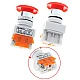 LAY37 01ZS 1 Normally Closed Self-Locking Mushroom Head Emergency Stop Switch LAY37 01ZS 1 Normally Closed Self-Locking Mushroom Head Emergency Stop Switch