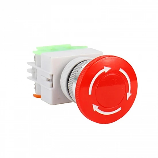 LAY37 11ZS 1 Open & 1 Closed Self-Locking 30mm Mushroom Head Emergency Stop Switch LAY37 11ZS 1 Open & 1 Closed Self-Locking 30mm Mushroom Head Emergency Stop Switch