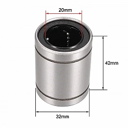 LM20UU 20mm Linear Motion Bearing for 3D Printer - Size 20*32*42