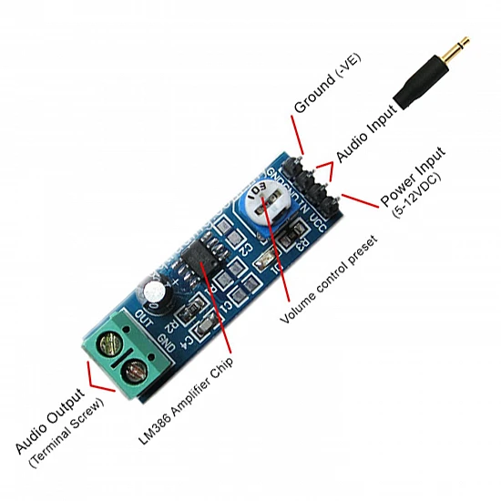 LM386 Audio Amplifier Module LM386 Audio Amplifier Module