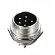 M12/GX12 6 Pin male Aviation Plug Connector M12/GX12 6 Pin male Aviation Plug Connector